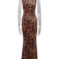 Party Leopard Print Dress