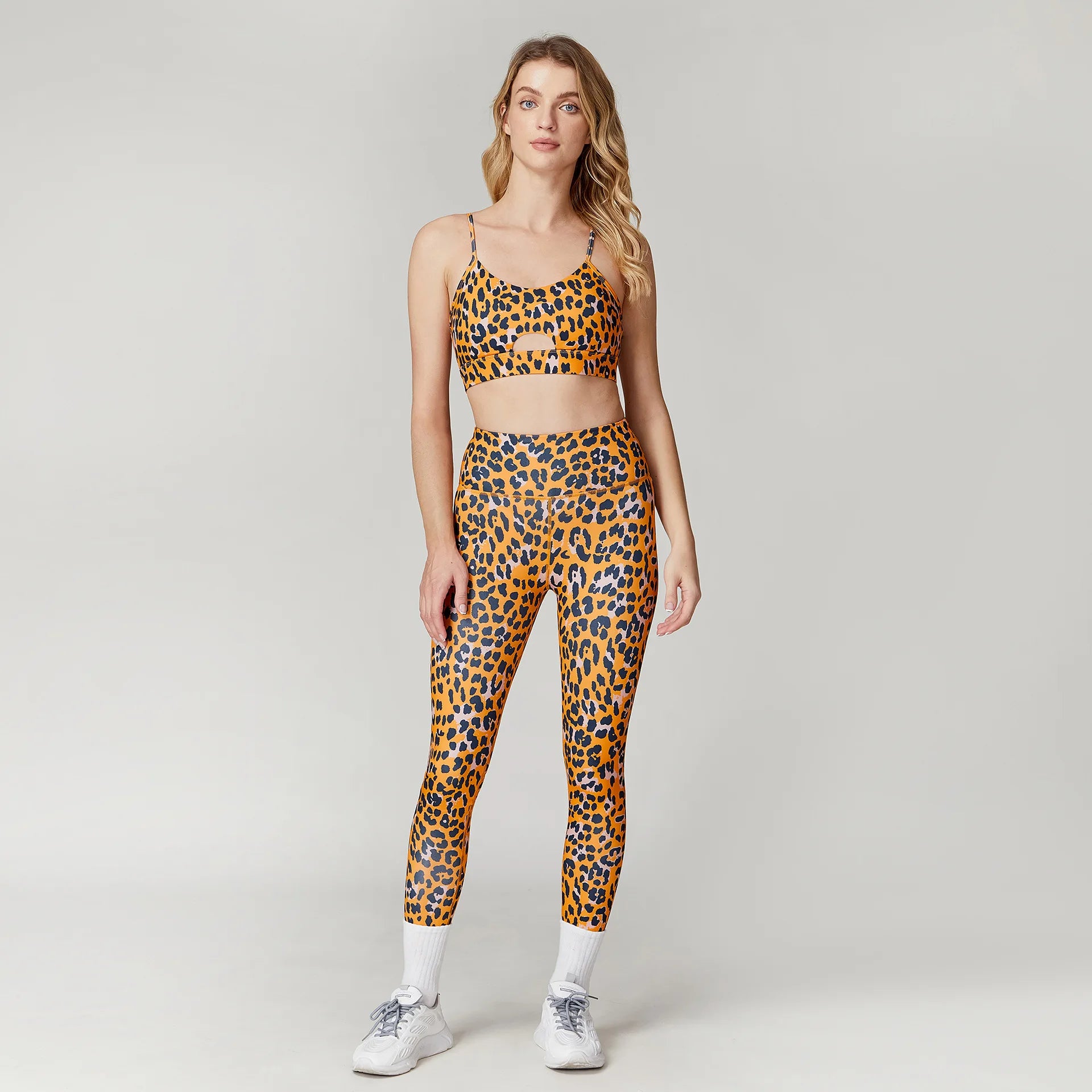 Animal Print Yoga Set