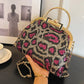 Leopard Print Sequils Glambag