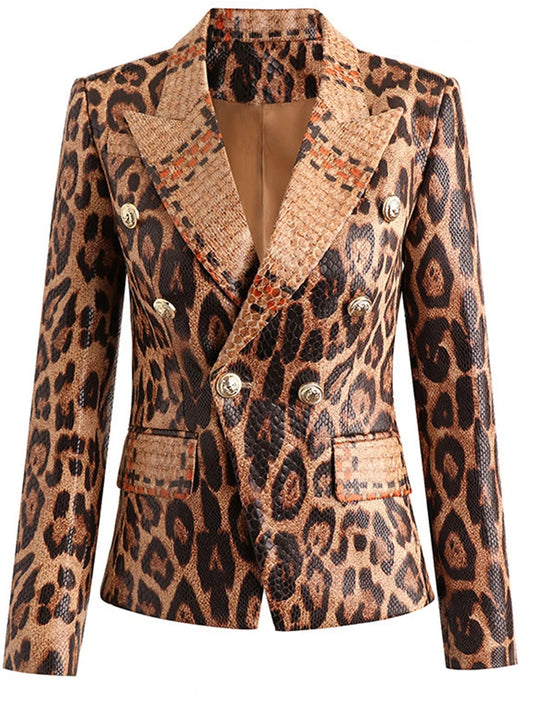 Leopard Print Jacket