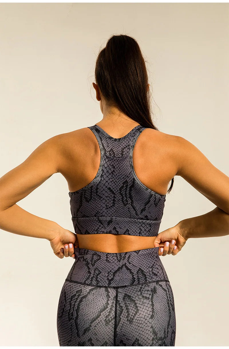 Animal Print Yoga Set