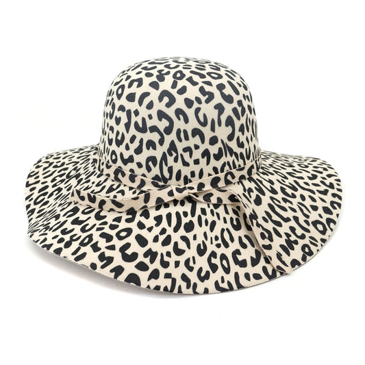 Animal Print Chic Hat