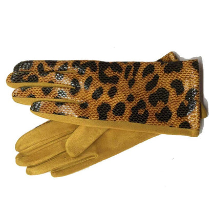 Animal Print Gloves