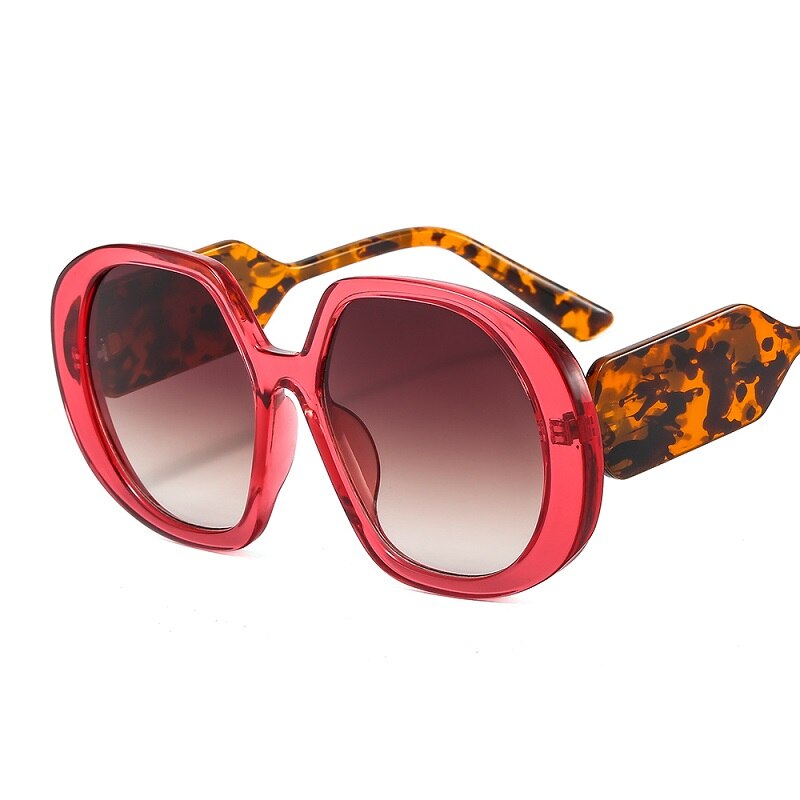 Leopard Print Vintage Sunglasses