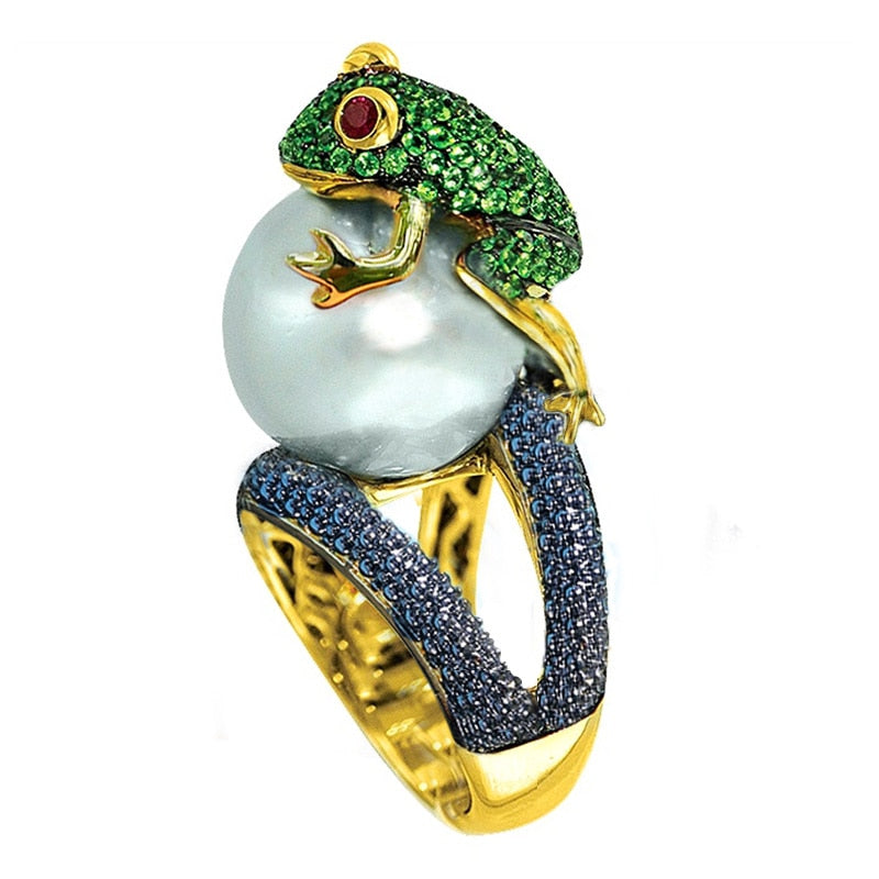 frog ring froggy ring