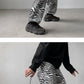 Zebra Print Cargo Joggers