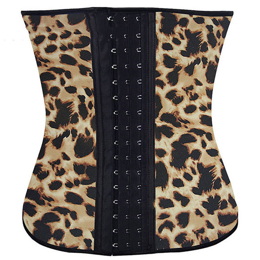 Leopard Print Waist Trainer Corset