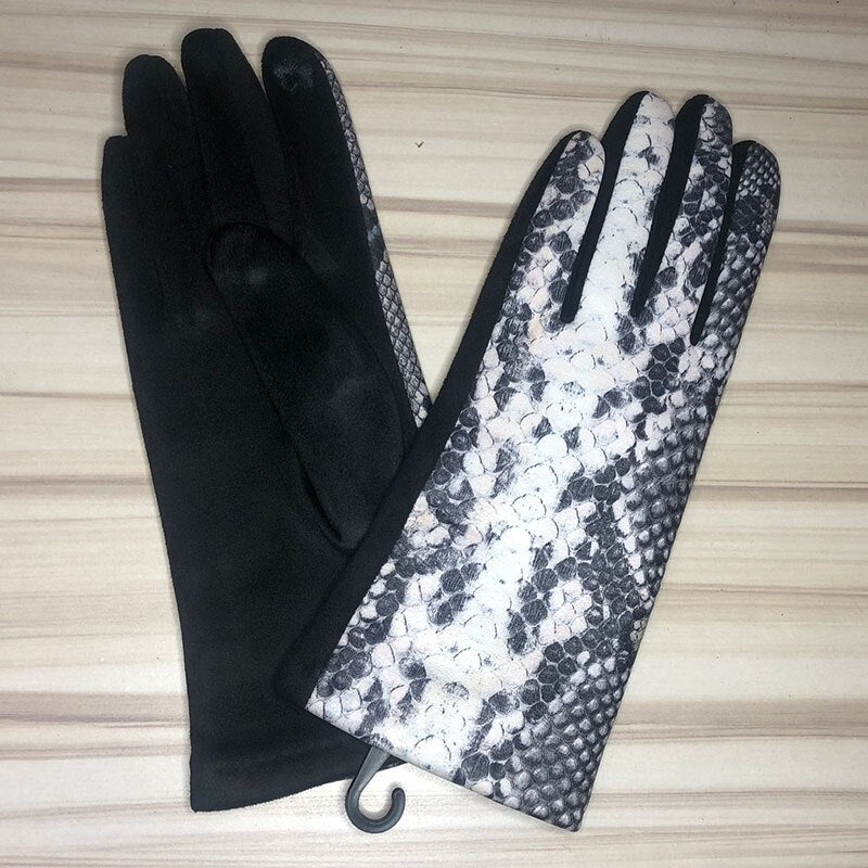 Animal Print Gloves