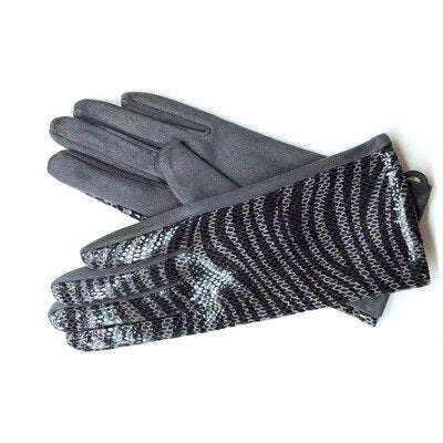 Animal Print Gloves