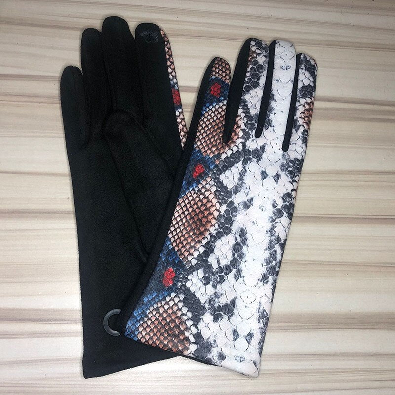 Animal Print Gloves