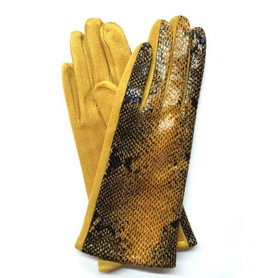 Animal Print Gloves