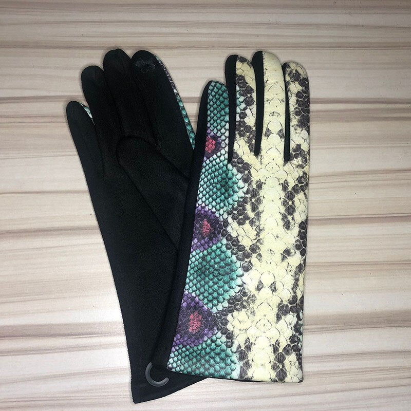 Animal Print Gloves