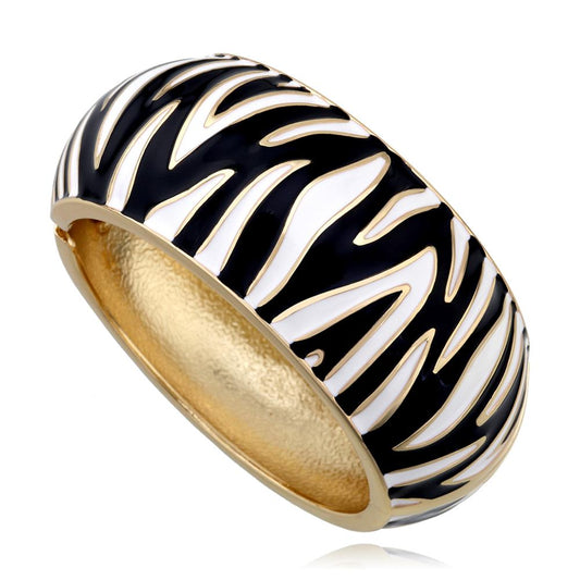 zebra cuff bracelet