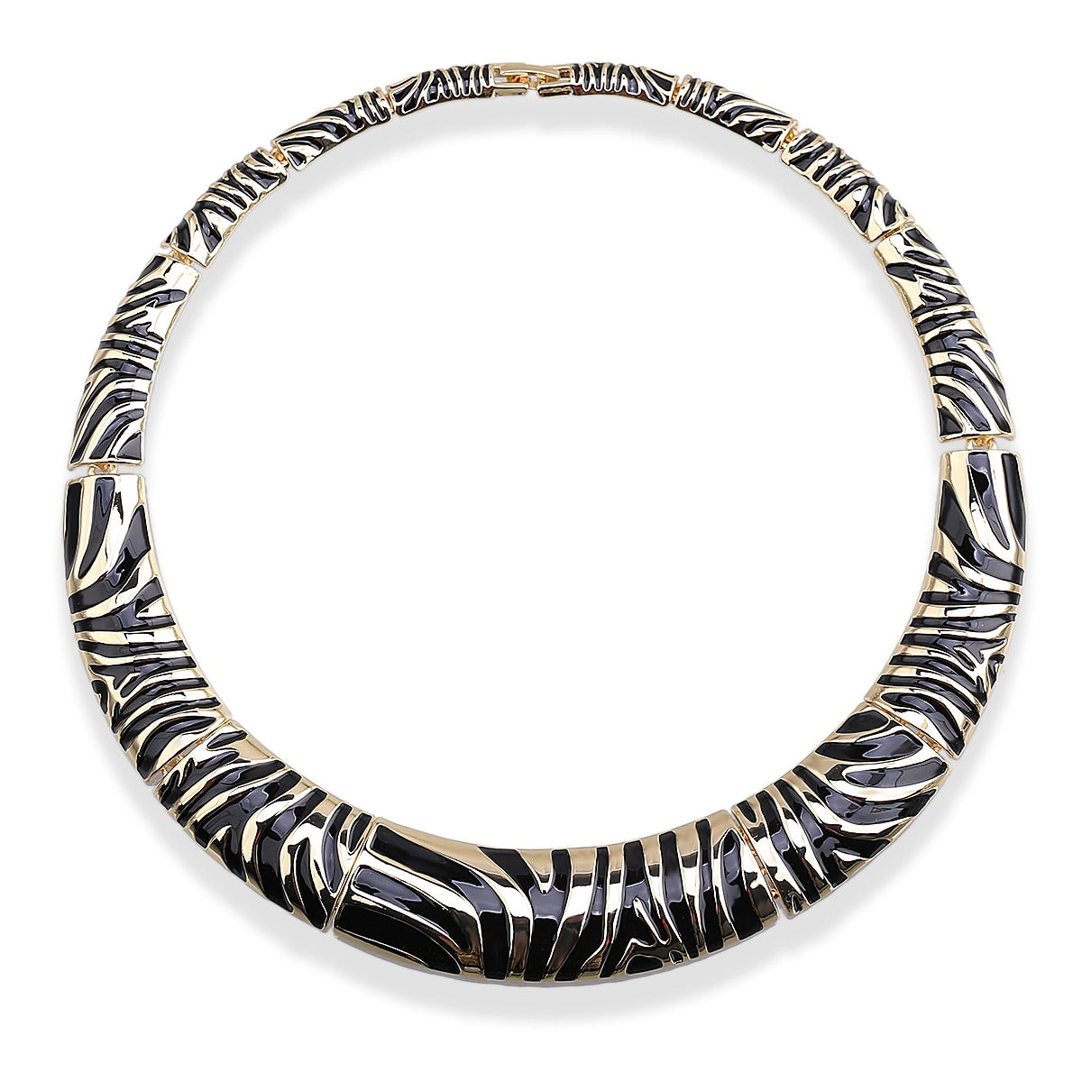 zebra necklace