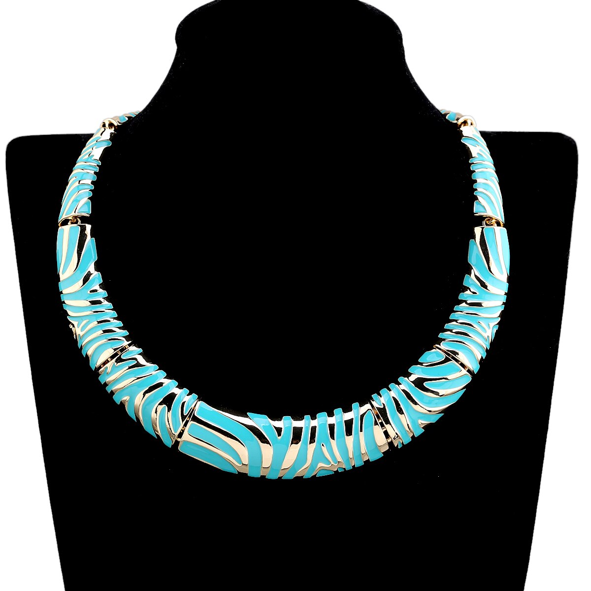 Zebra Necklace