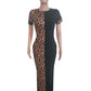 Leopard Print Duo Dress