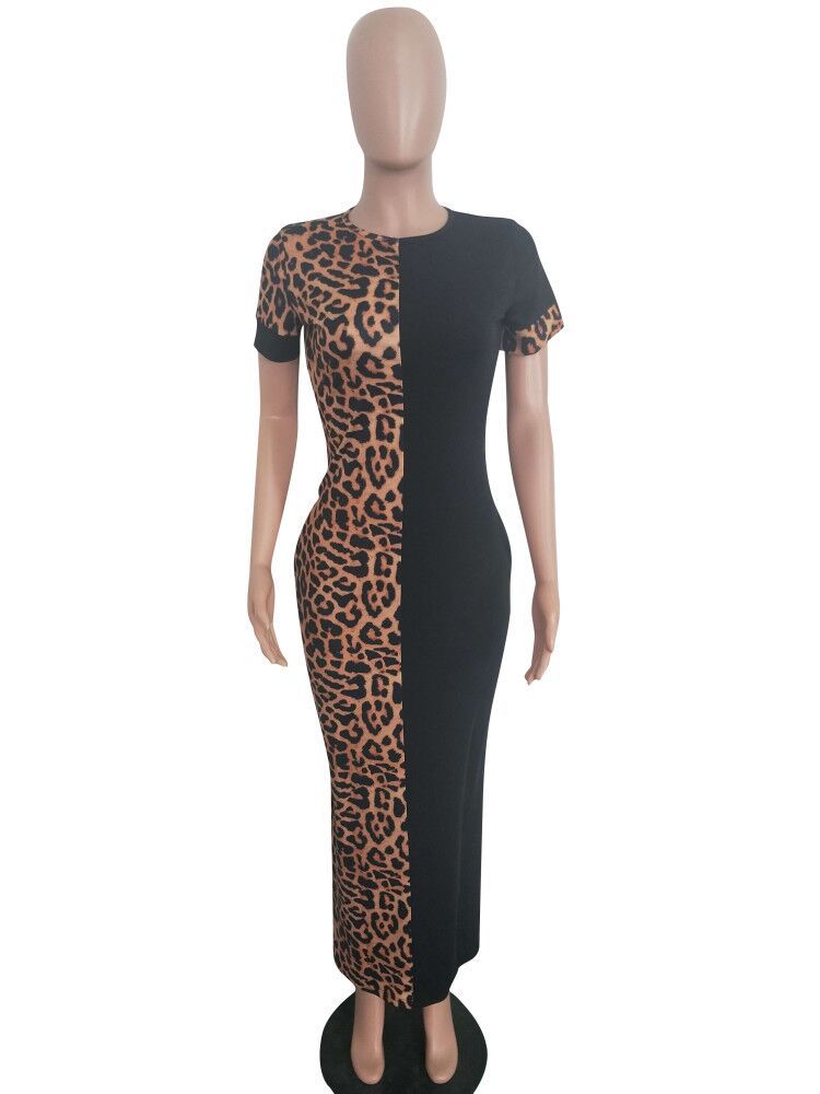 Leopard Print Duo Dress