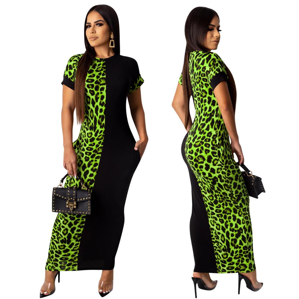 Leopard Print Duo Dress