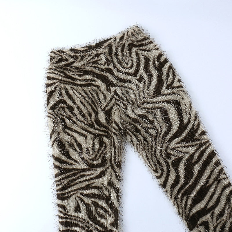ASOS DESIGN relaxed trousers in zebra print | ASOS