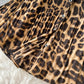 Leopard Vintage Look Deux Piece