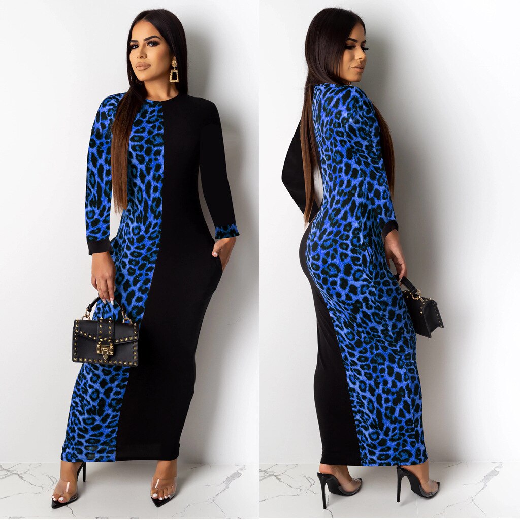 Leopard Print Duo Dress