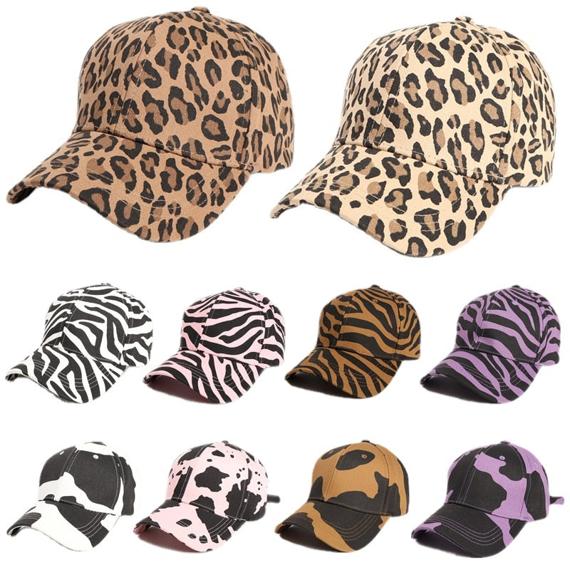 Unisex Animal Print Baseball Cap