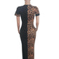 Leopard Print Duo Dress