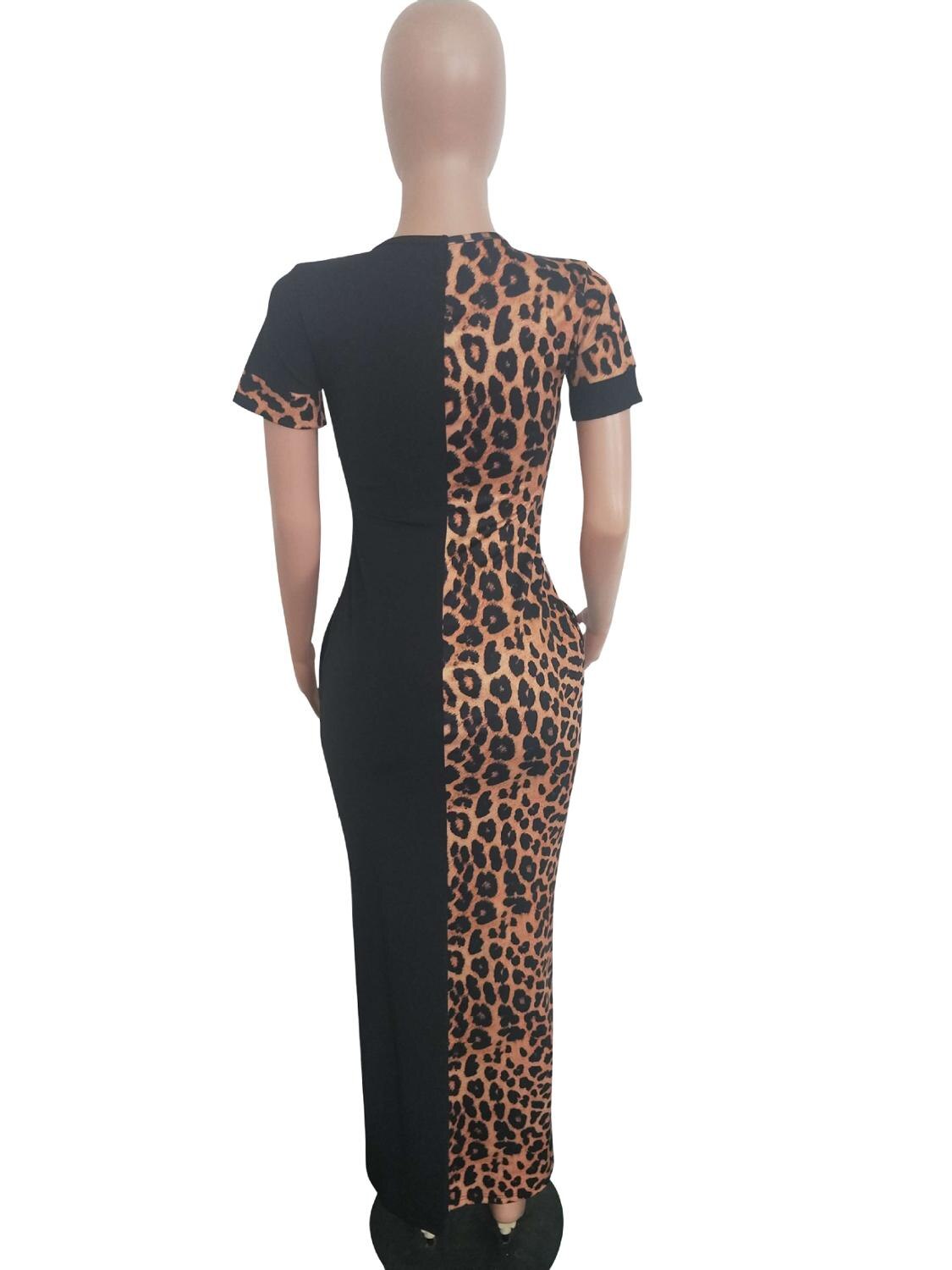 Leopard Print Duo Dress