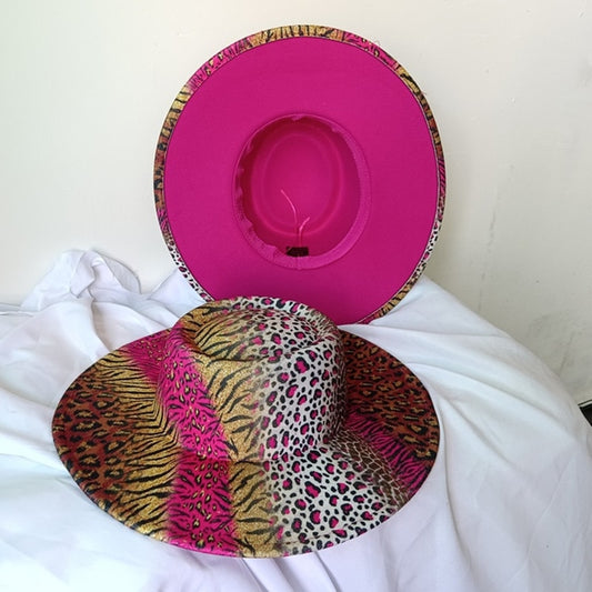 Leopard Fedora Hat