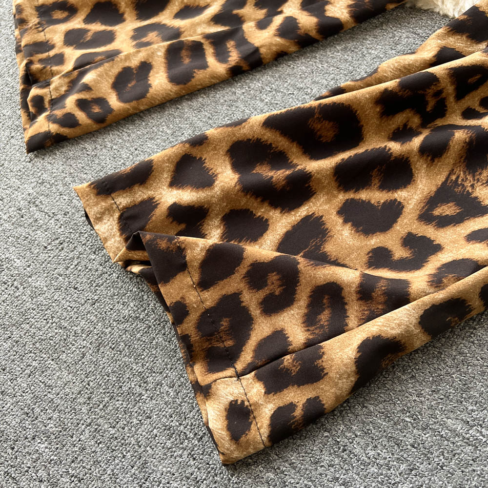 Leopard Vintage Look Deux Piece